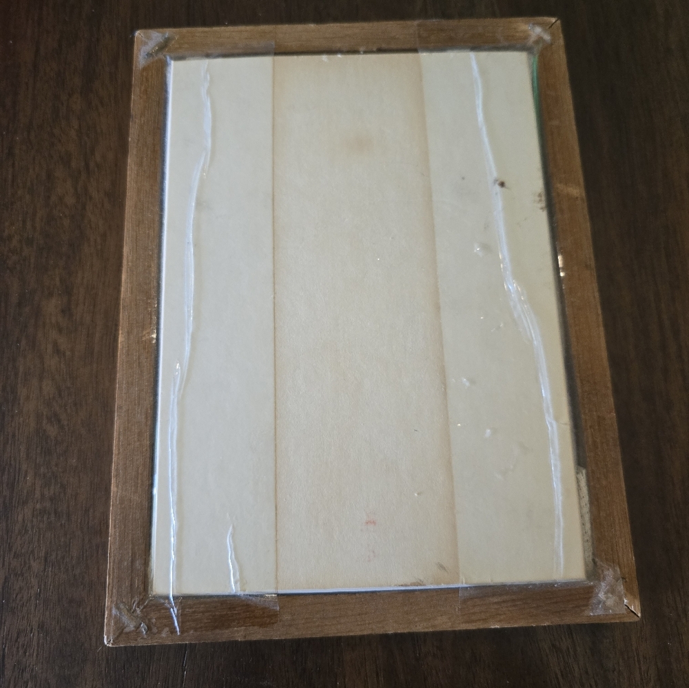 Cross Stitch Embroidery Desert Quail Cactus Framed Art - Picture 2 of 5